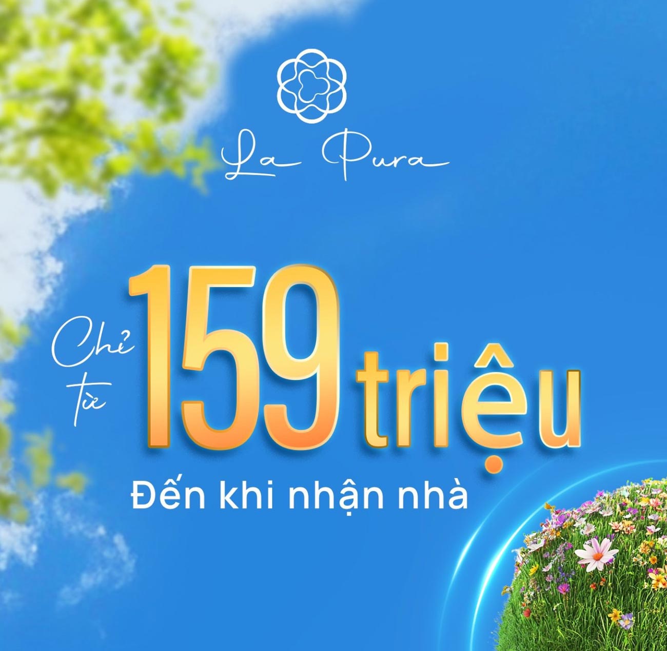 Mua nhà Lapura thanh toán chỉ từ 159 triệu đến khi nhận nhà