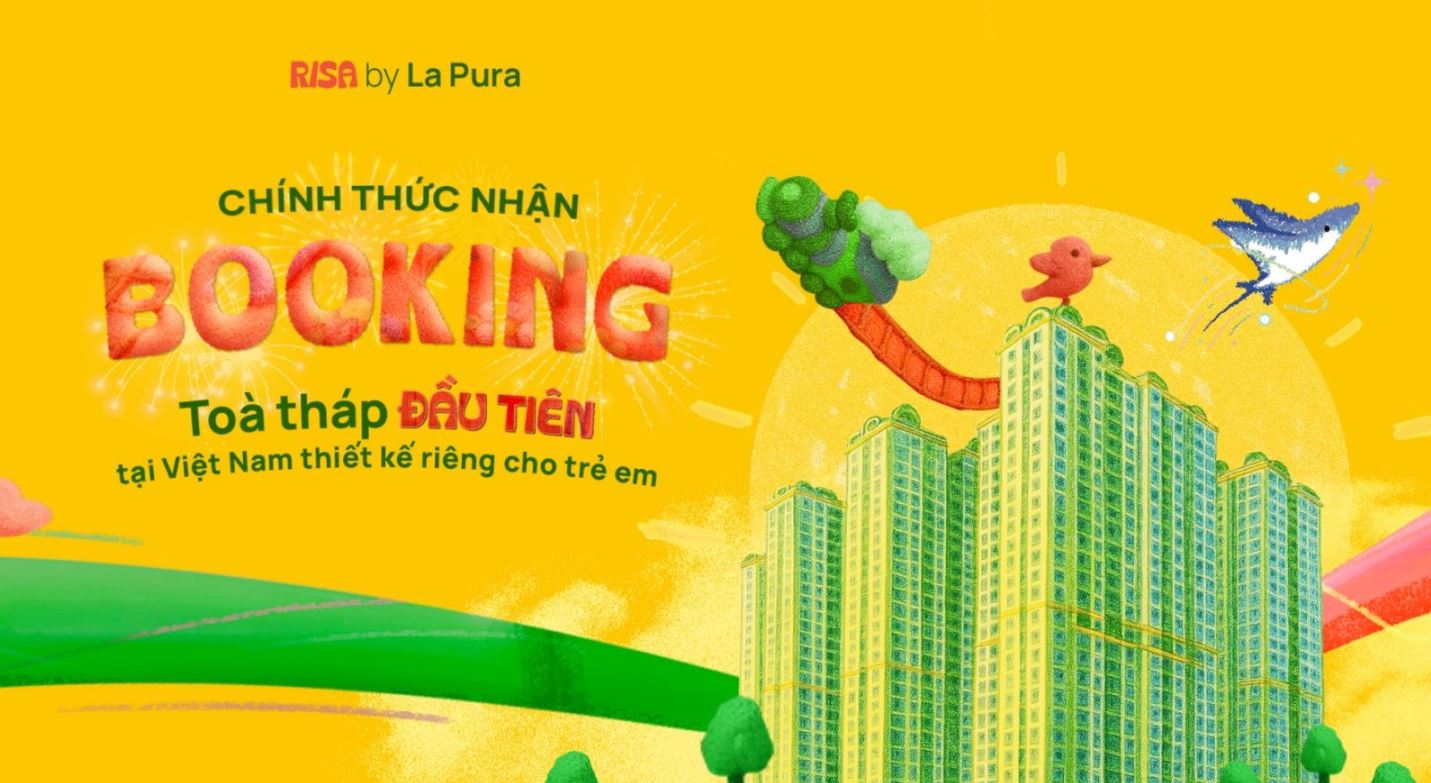 Chính thức nhận Booking toà tháp đầu tiên tại Việt Nam thiết kế riêng cho trẻ em