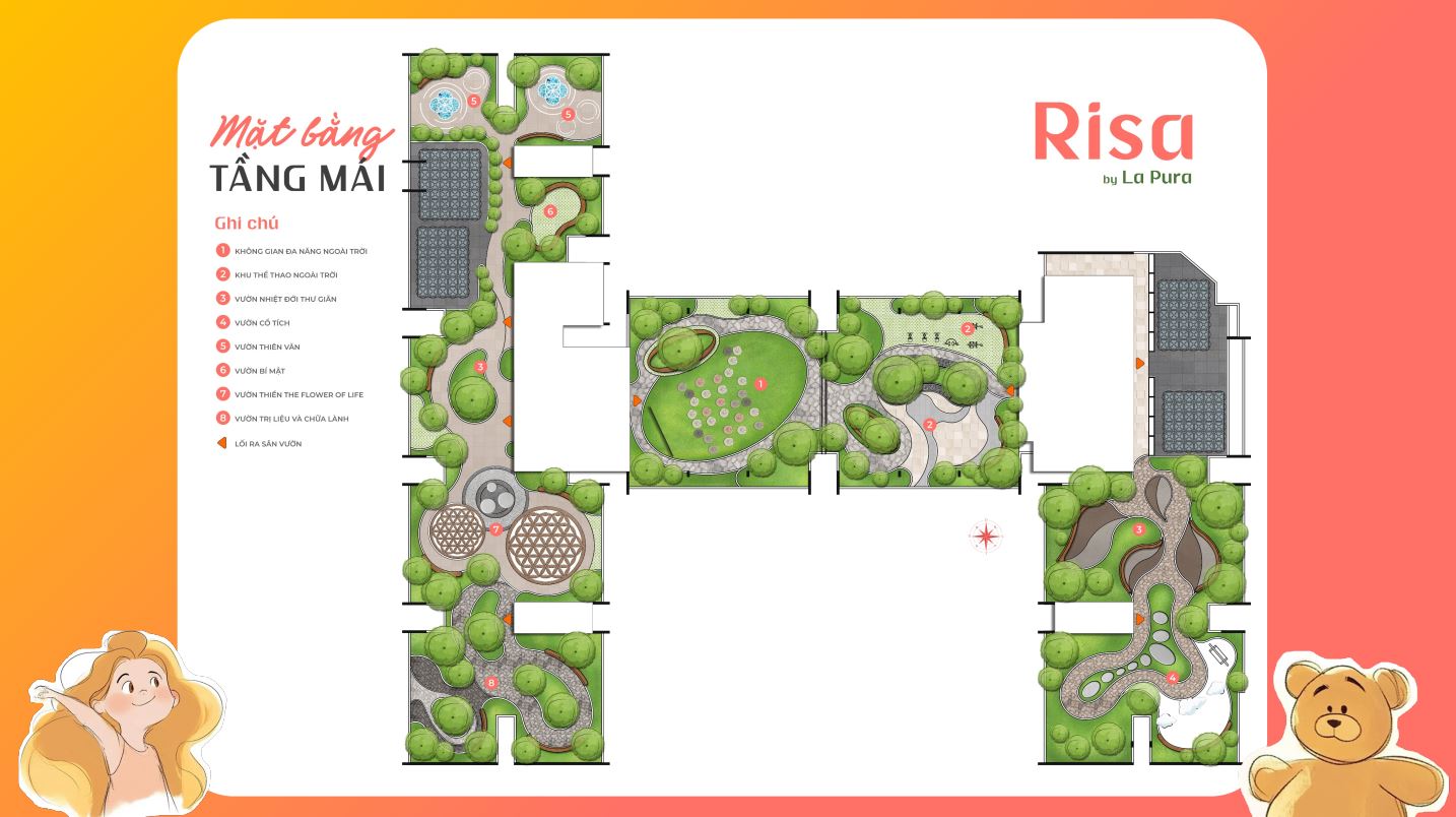 MB LAYOUT TẦNG MÁI