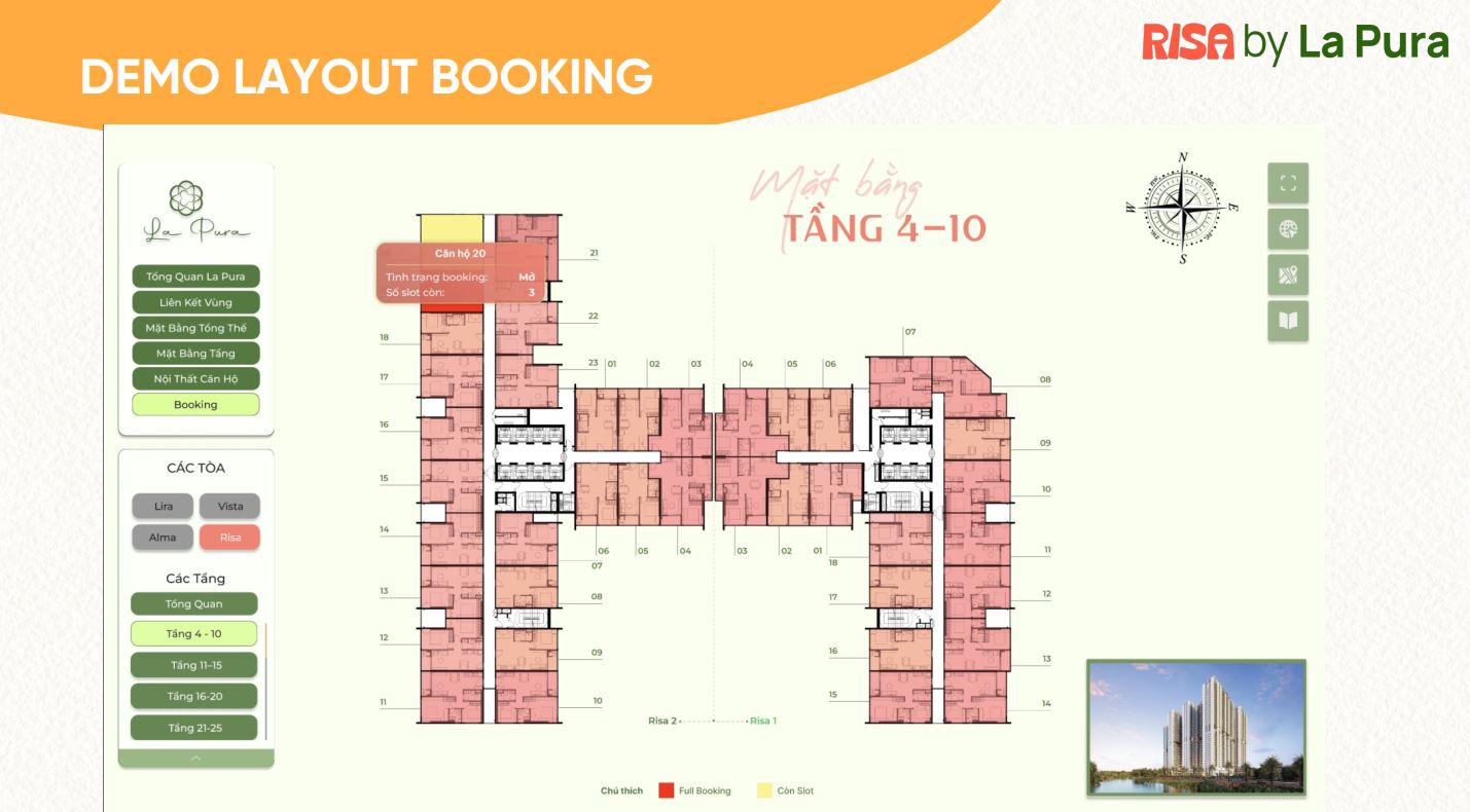 MB LAYOUT TẦNG 4-10