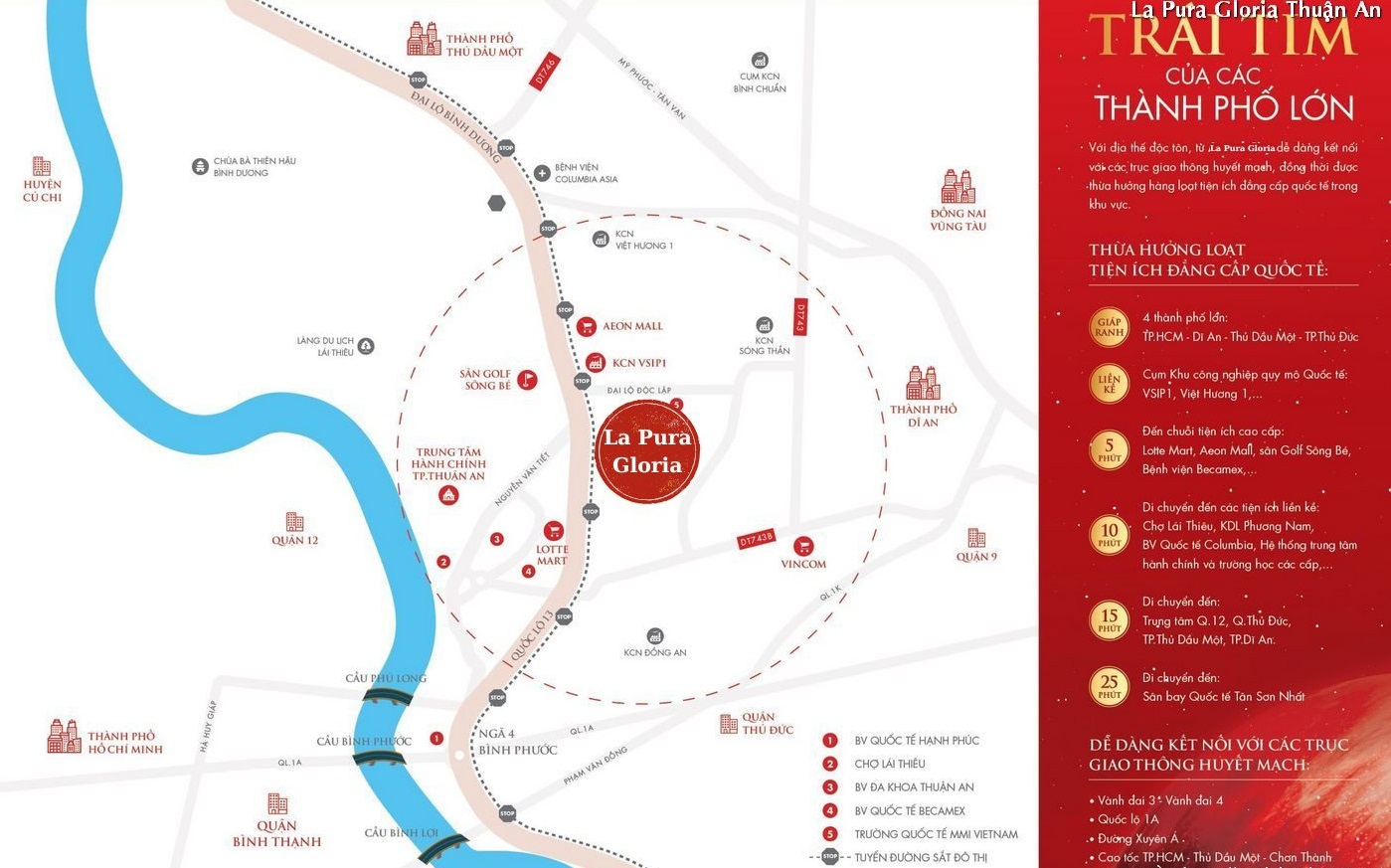 Vị trí La Pura Gloria