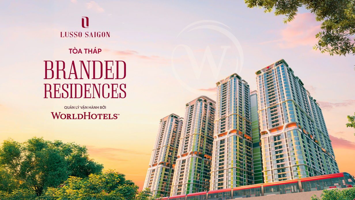LUSSO SAIGON Toà tháp Branded Residences
